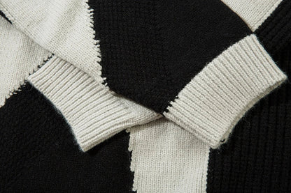 Y2K Fractal Burst Sweater