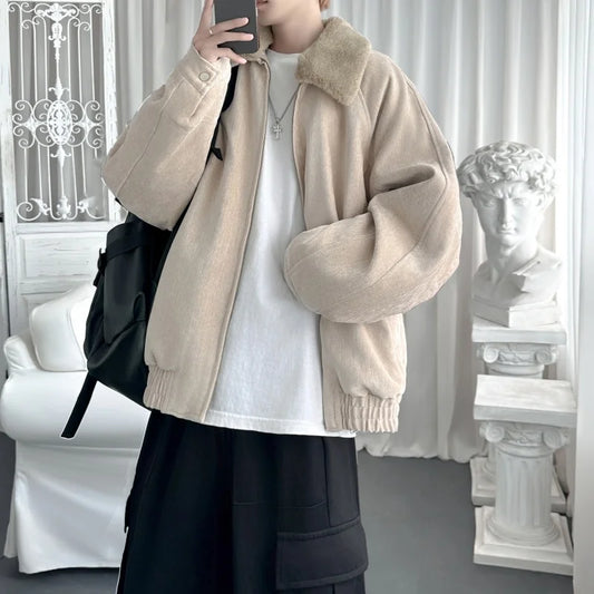 Fluffy Collar Winter Jacket