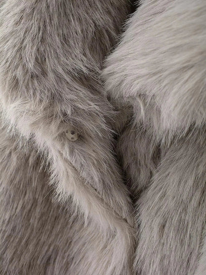 Furry Long-sleeved Jacket