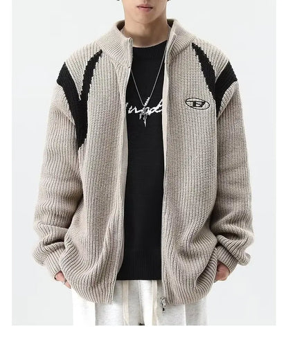 Retro Loose Knitted Jacket