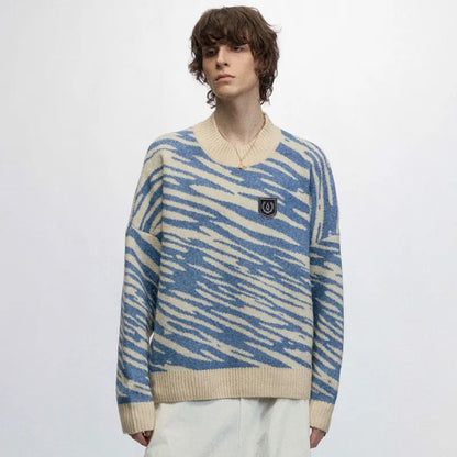 Vintage Zebra Knitted Sweaters