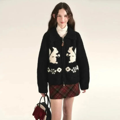 Squirrel Whisperer Knit Sweater