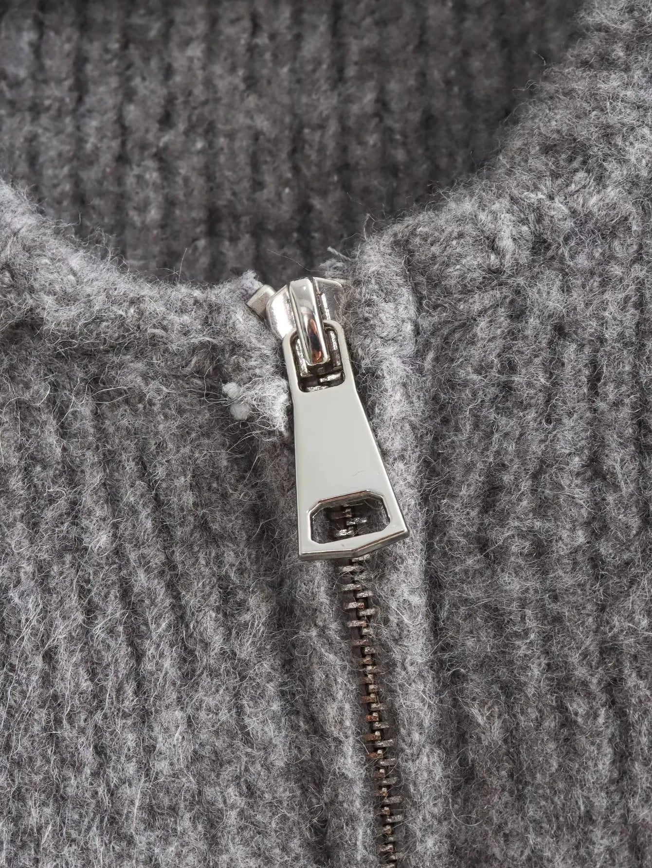 Knitted Crew Neck Sweater