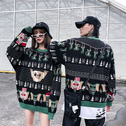 Ugly Knitted Elf Christmas Sweater