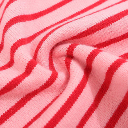 Y2K Star Stripes Sweater