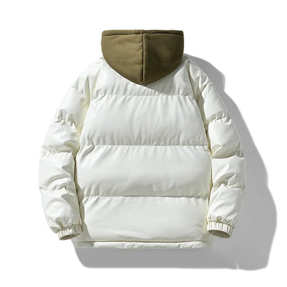 Trendy Thick Cotton Padded Hooded Jacket
