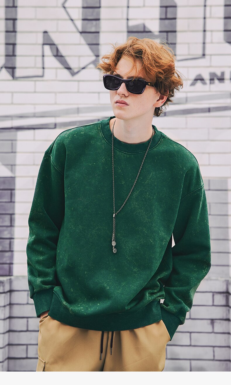 High Street Retro Washed Sweatshirts