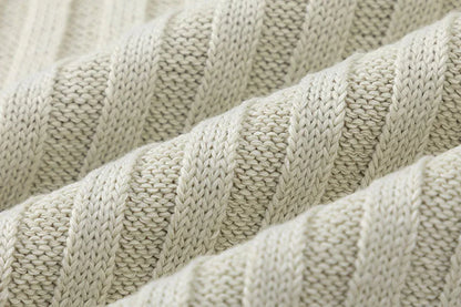 Loose Ripple Knitted Sweater