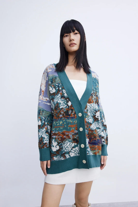 Women Ethereal New Style Casual Knit Cardigan
