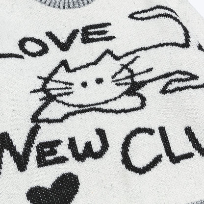 Cat's Cozy Club Sweater