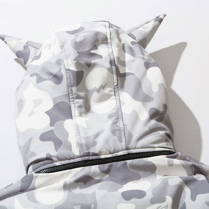 Removable Hood Devil Jacket