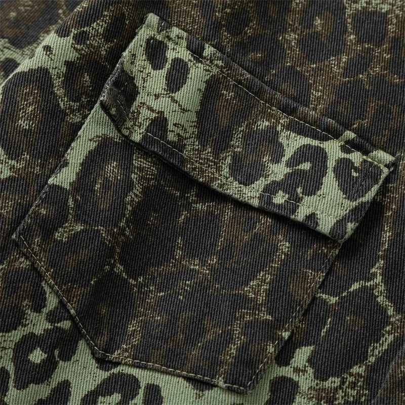 Women’s Green Camouflage Military Jacket