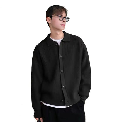 Slim Fit Knitted Cardigan Sweater