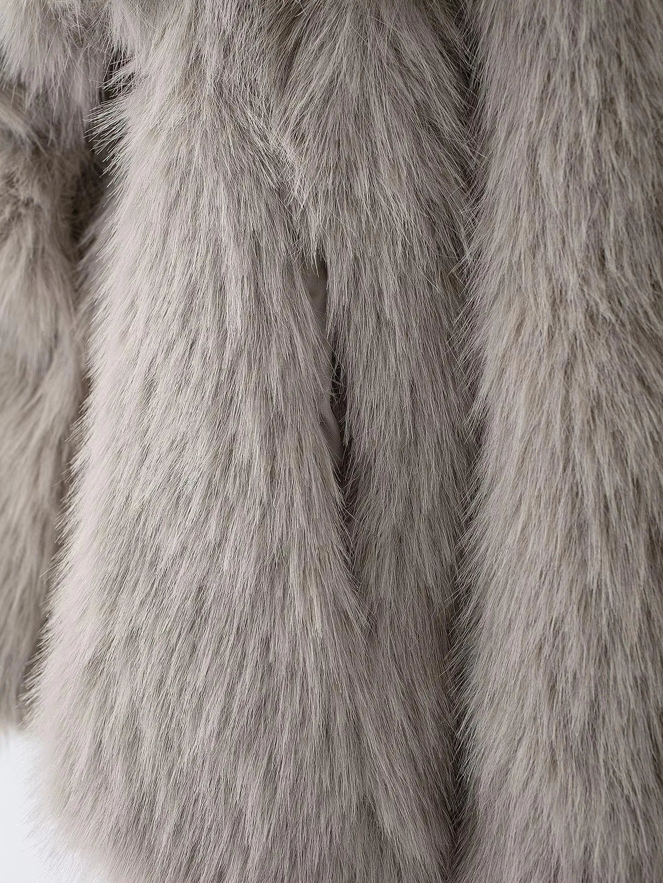Furry Long-sleeved Jacket