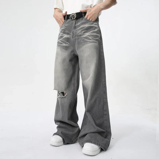 Vintage Distressed Baggy Jeans