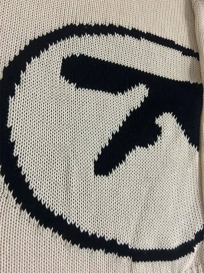 Y2k Graphic Vintage Oversized Sweater
