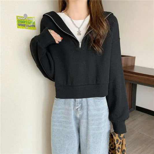 Yasuk Autumn Winter Casual Retro Sweatshirt