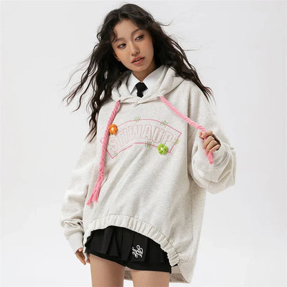 Electric Vibes Oversized Hoodie