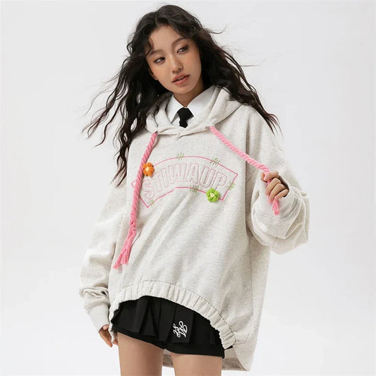 Electric Vibes Oversized Hoodie