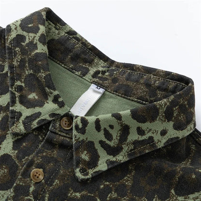 Women’s Green Camouflage Military Jacket