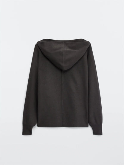Women Casual Ethereal Spring Knit Zipper Cardigan