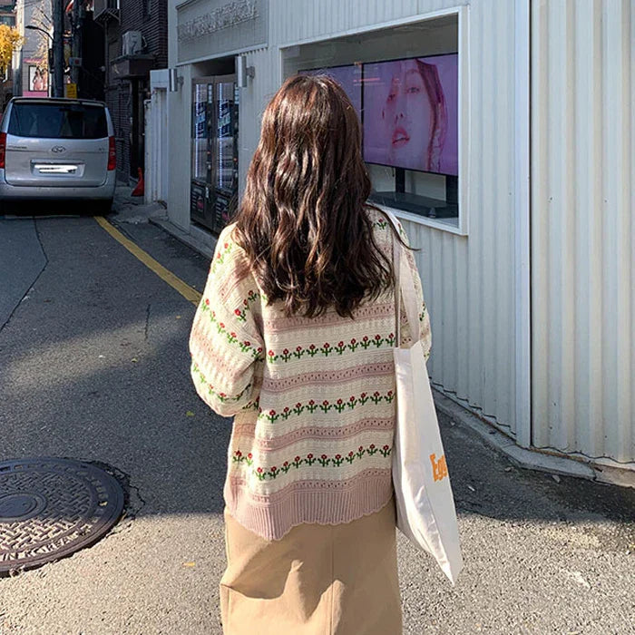 Floral In The Garden Cardigan