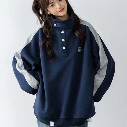 Women Comfort Vintage New American Retro Sweatshirt