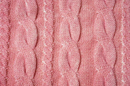 Distressed Cable Knit Sweater