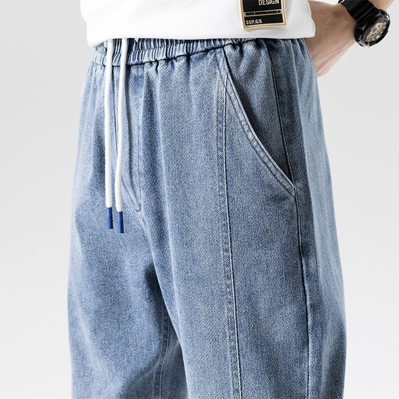 Denim Joggers Baggy Jeans