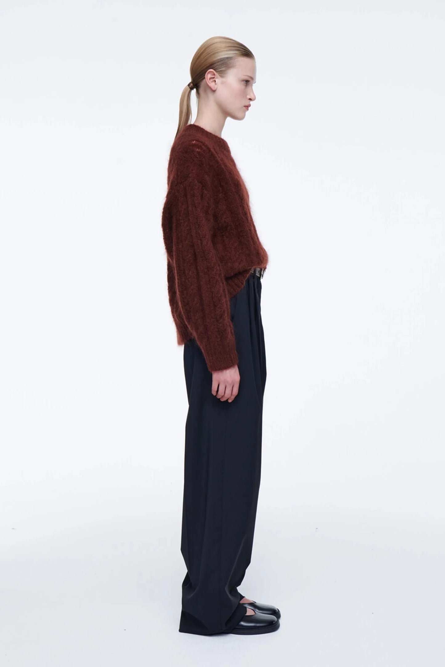 Women Casual Comfort Ethereal Spring Twist Knit Sweater