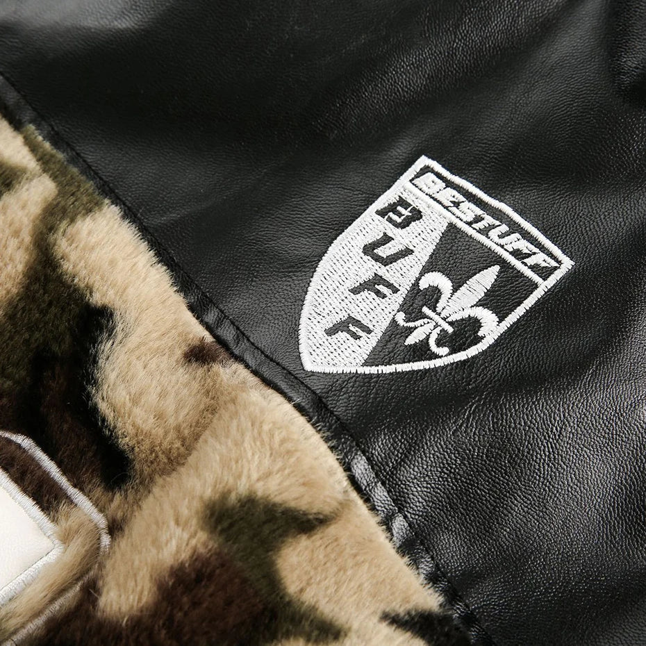 Sport Varsity Camouflage Jacket