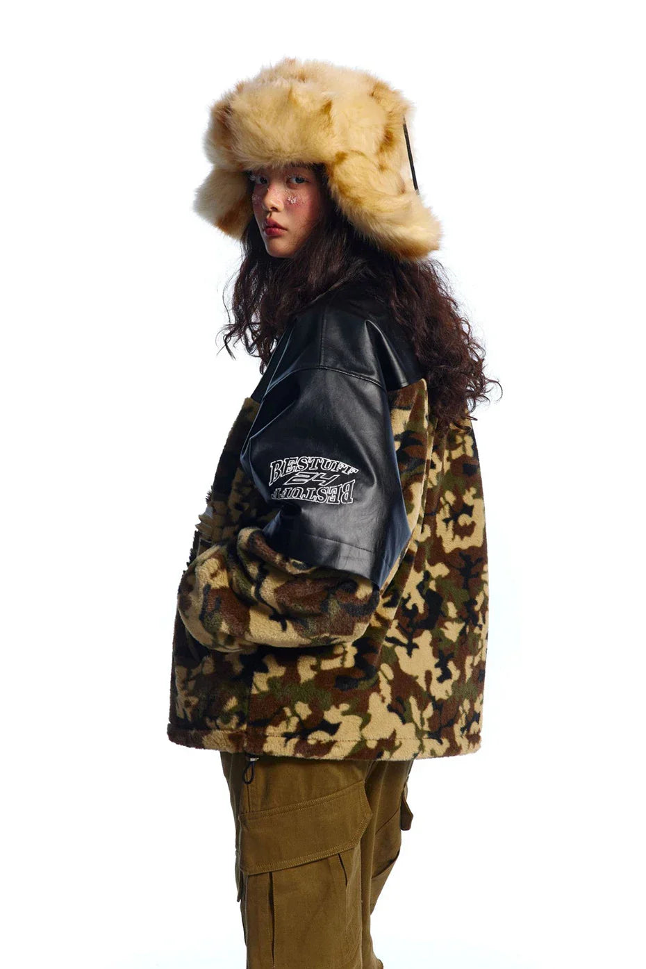 Sport Varsity Camouflage Jacket