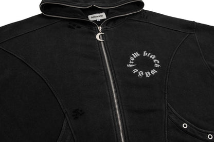Vintage Moon Zip-up hoodie