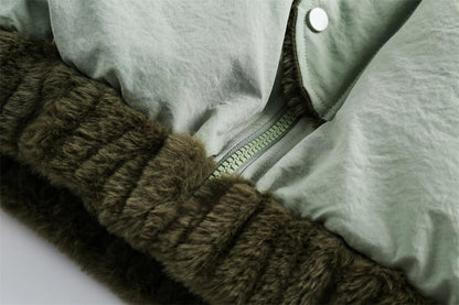 Chic Fleece-Lined Jacket