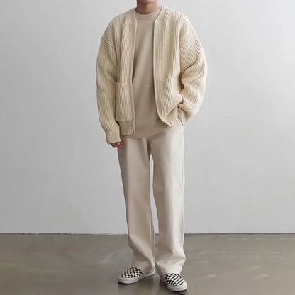 Vanguard Stylish Knitted Japanese Style Sweater