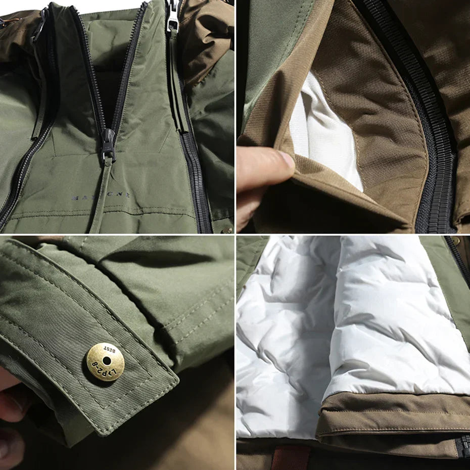 Summit Explorer Hooded Puffer Jacket