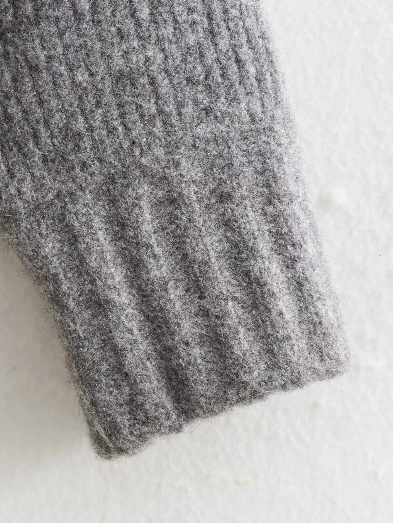 Knitted Crew Neck Sweater