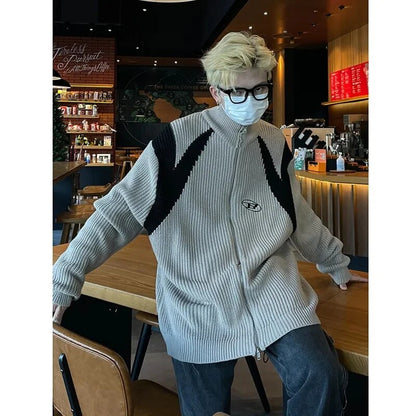 Retro Loose Knitted Jacket