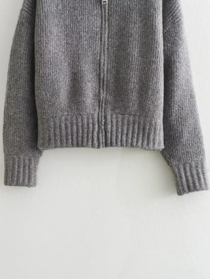 Knitted Crew Neck Sweater