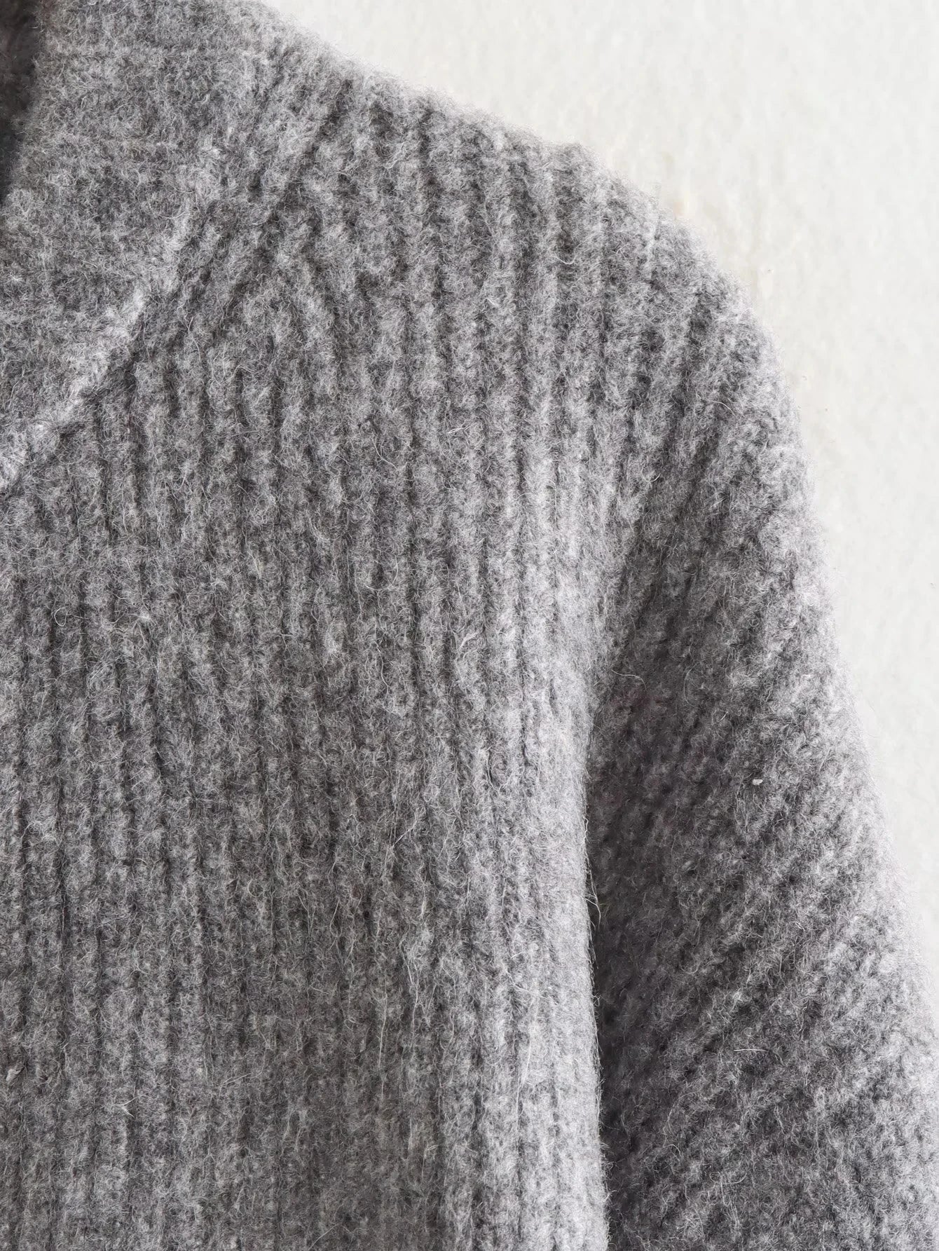 Knitted Crew Neck Sweater