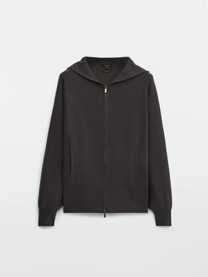 Women Casual Ethereal Spring Knit Zipper Cardigan