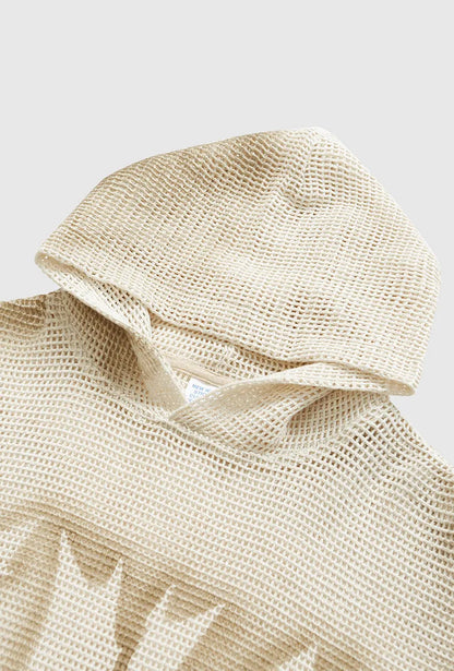 Retro Distressed Spray Hoodie