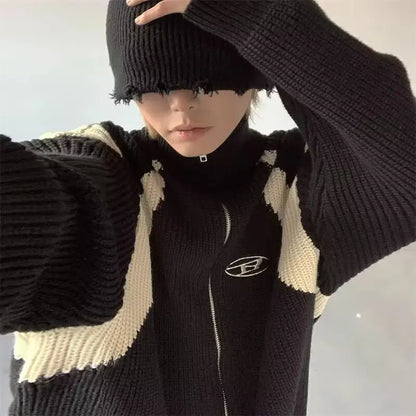 Retro Loose Knitted Jacket