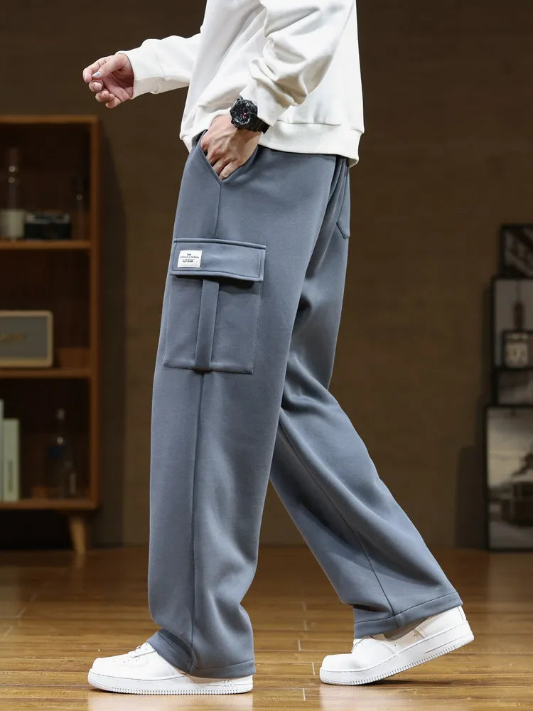 Multi Pocket Baggy Sweatpants