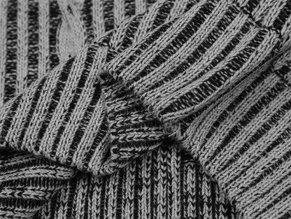 Vintage Stripes Loose Sweater