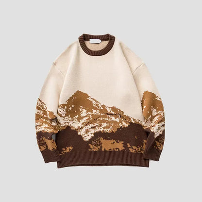 Vintage Japanese Style Knitted Sweater