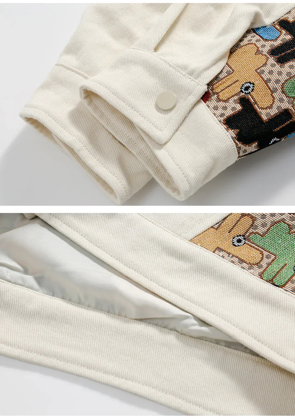 Patchwork Pop Tetris Jacket
