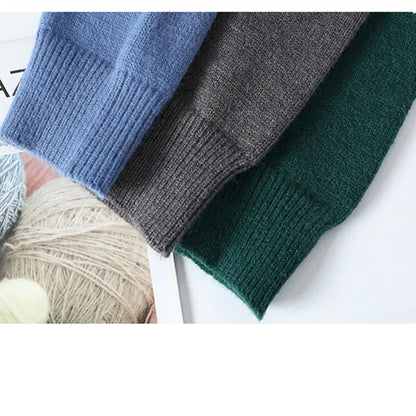 Patchwork Knitted Sweater