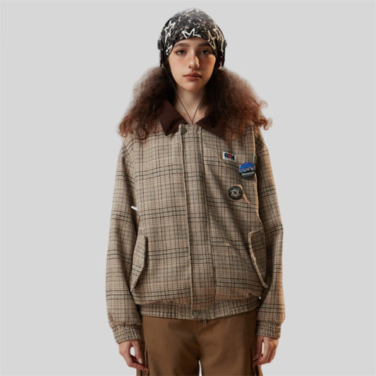Vintage Plaid Jacket
