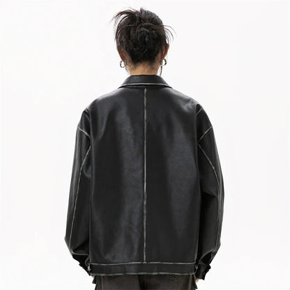 Women's Black Sheepskin Leather Jacket